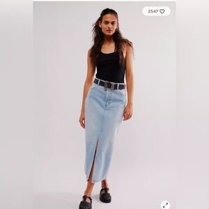 ROLLA'S Light Blue Denim Skirt